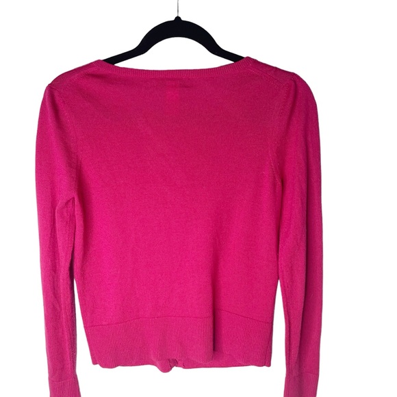 BANANA REPUBLIC women's pink jewel button cardigan sweater SZ S - Picture 6 of 6